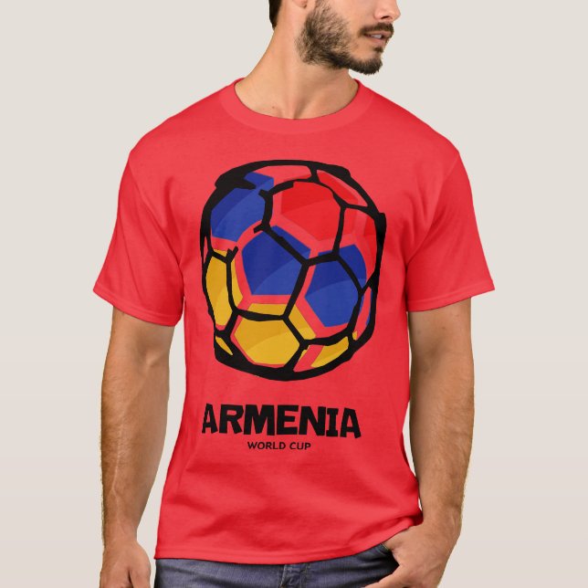 Armenia Country Flag T-Shirt (Front)