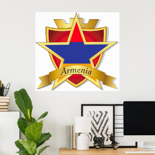 Armenia Crest Poster