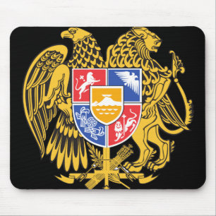 armenia emblem mouse mat