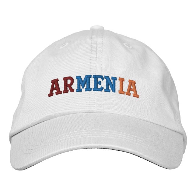 Armenia Embroidered Hat (Front)