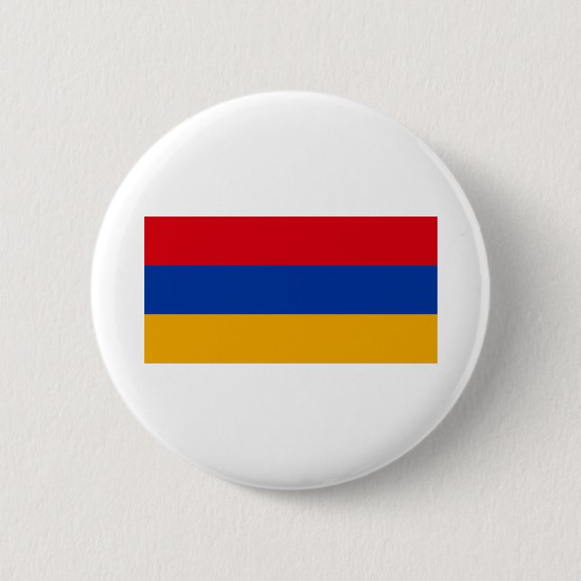 Armenia Flag 6 Cm Round Badge (Front)