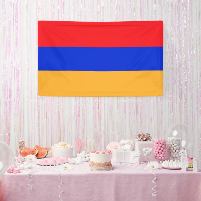 Armenia flag banner (Party)