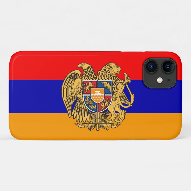 Armenia Flag Case-Mate iPhone Case (Back (Horizontal))