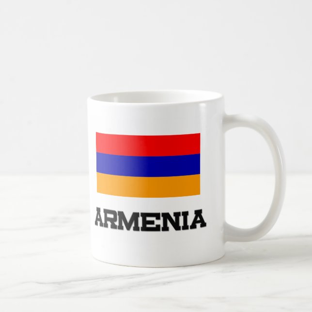 Armenia Flag Coffee Mug (Right)