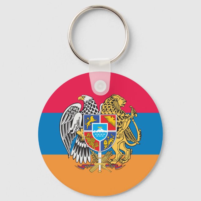 Armenia Flag Key Ring (Front)
