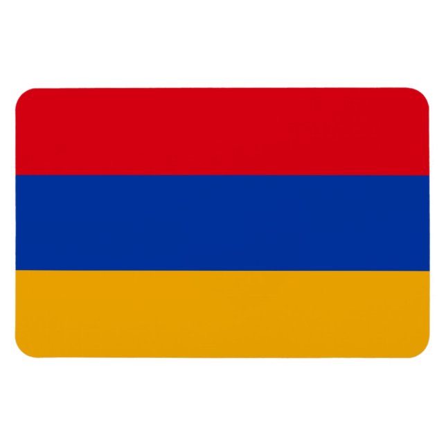 Armenia Flag Magnet (Horizontal)