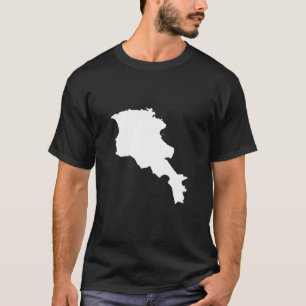 Armenia Flag Map - Armenia T-Shirt