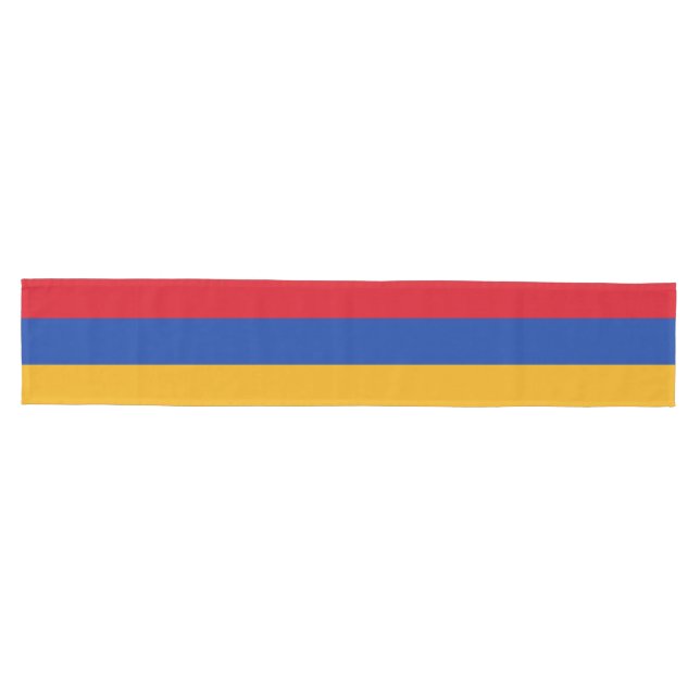 Armenia Flag Medium Table Runner (Horizontal)