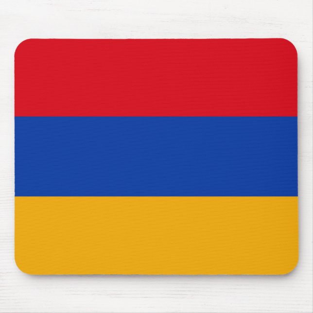 Armenia Flag Mouse Mat (Front)