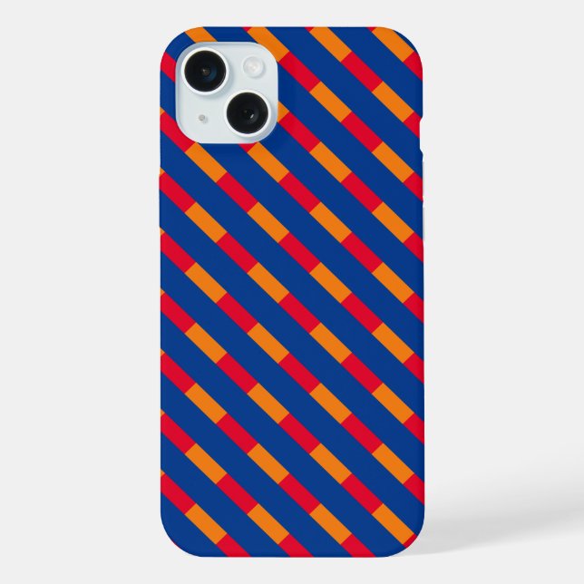 Armenia flag pattern iPhone case (Back)