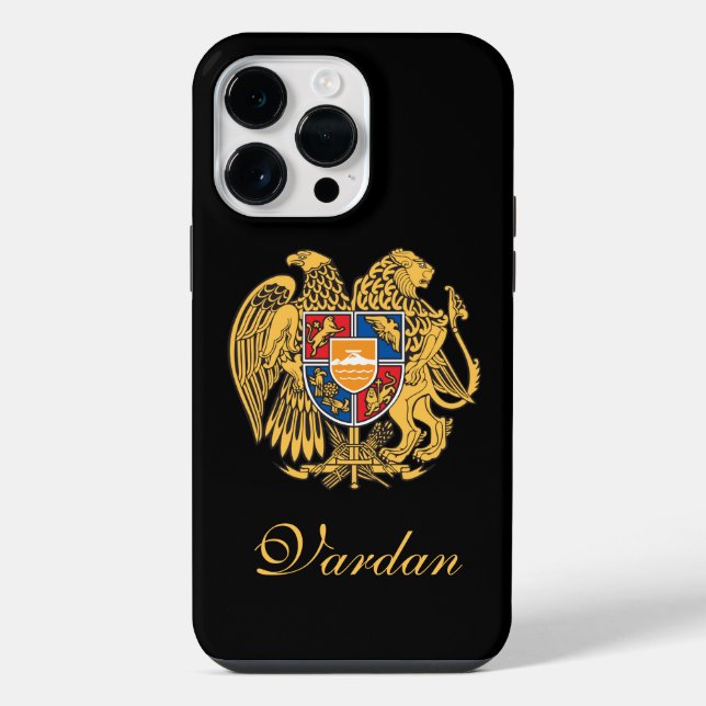 Armenia Flag Personalised iPhone Case (Back)