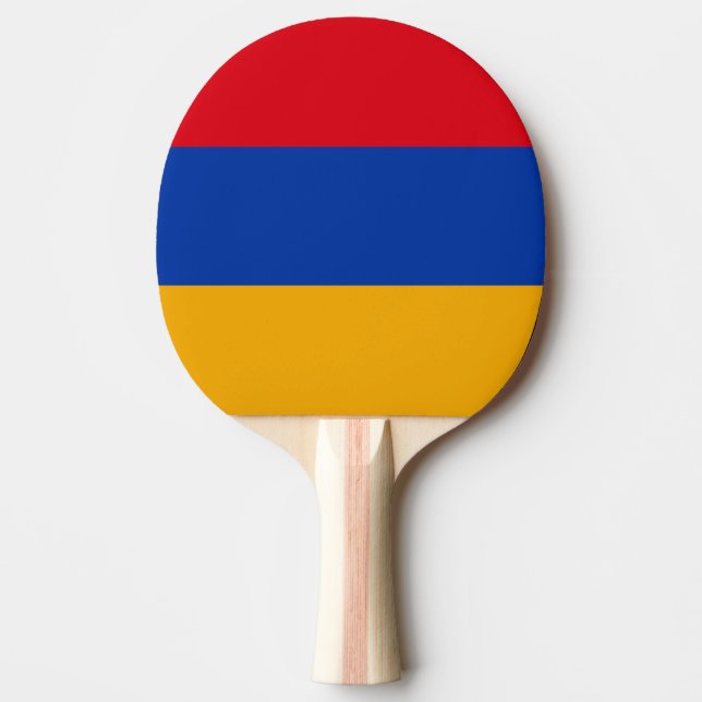 Armenia Flag Ping Pong Paddle (Front)