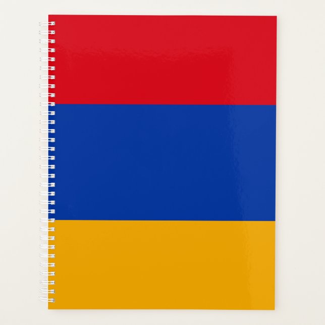 Armenia Flag Planner (Front)