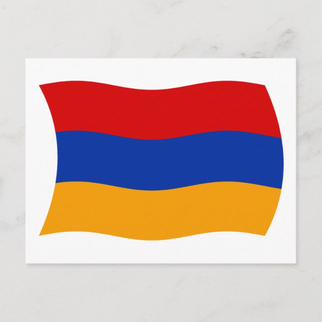 Armenia Flag Postcard (Front)