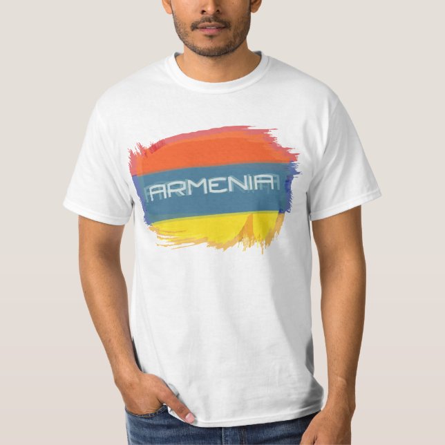 Armenia Flag T-Shirt (Front)