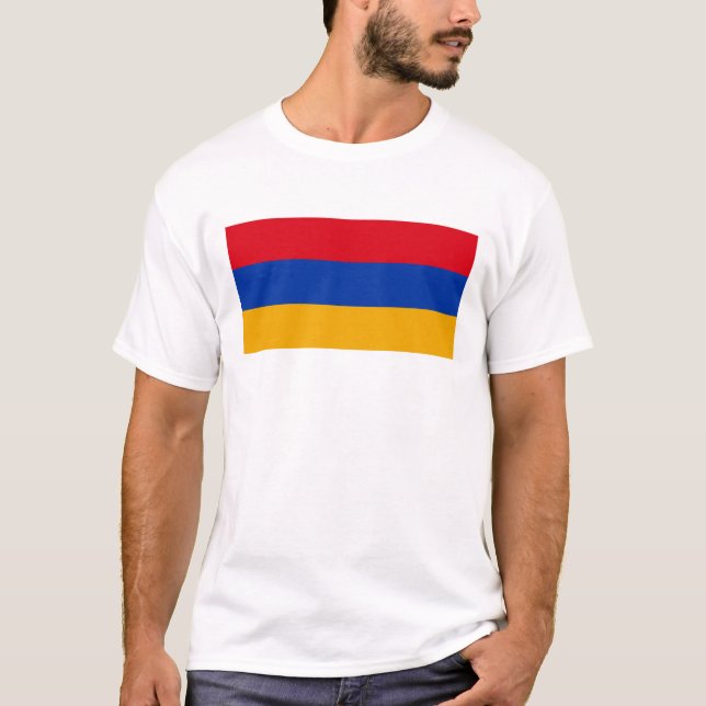 Armenia Flag T-Shirt (Front)