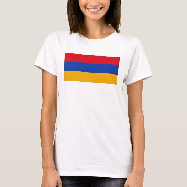 Armenia Flag T-Shirt (Front)