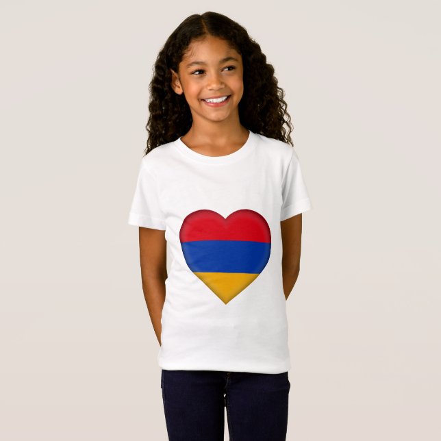 Armenia Flag T-Shirt (Front Full)
