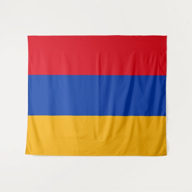 Armenia Flag Tapestry (Front (Horizontal))