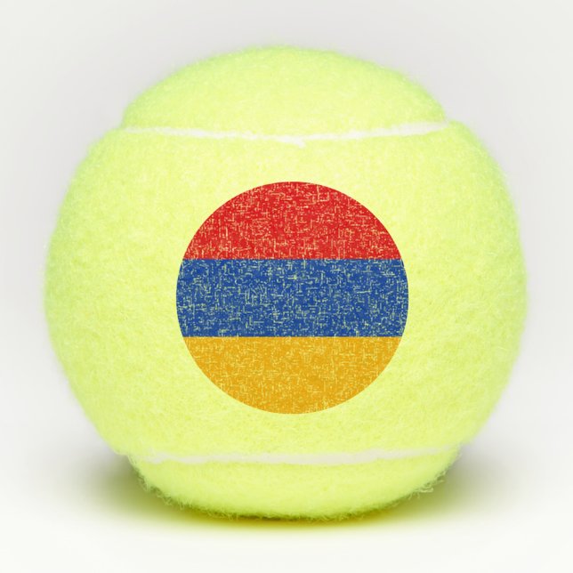 Armenia Flag Tennis Balls (Front)