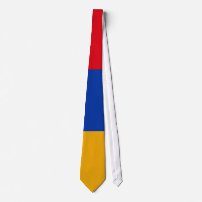 Armenia Flag Tie (Front)