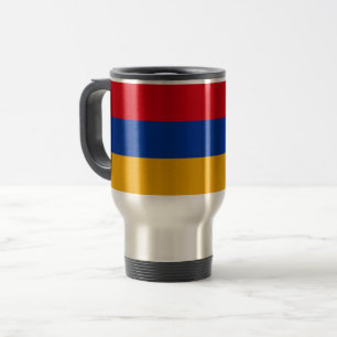 Armenia Flag Travel Mug