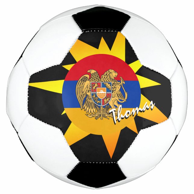 Armenia Football & Armenian Flag / BANG (Front)