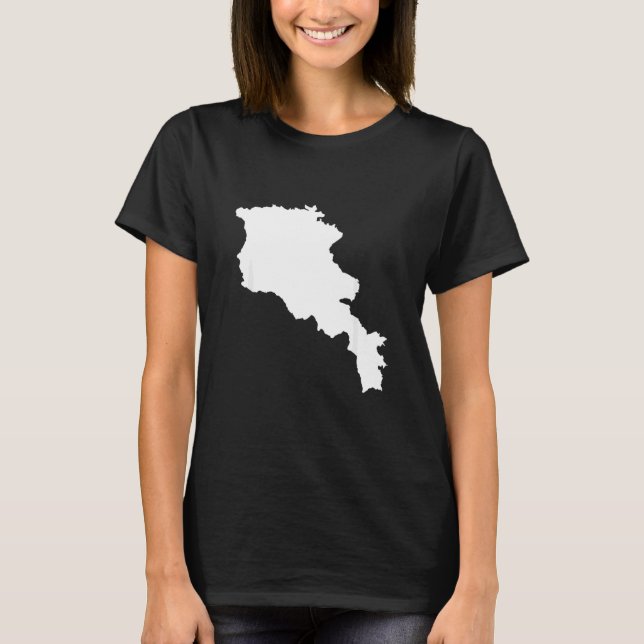 Armenia map T-Shirt (Front)