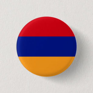 Armenia National Flag 3 Cm Round Badge