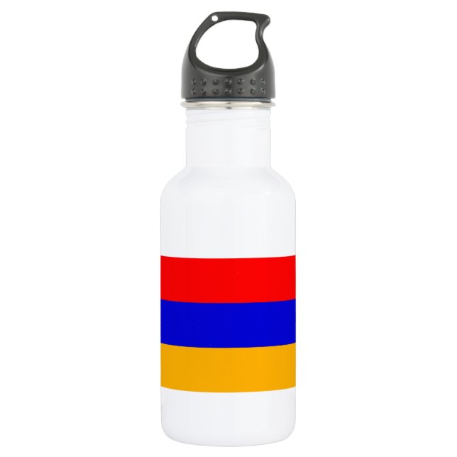 Armenia National Flag 532 Ml Water Bottle (Front)