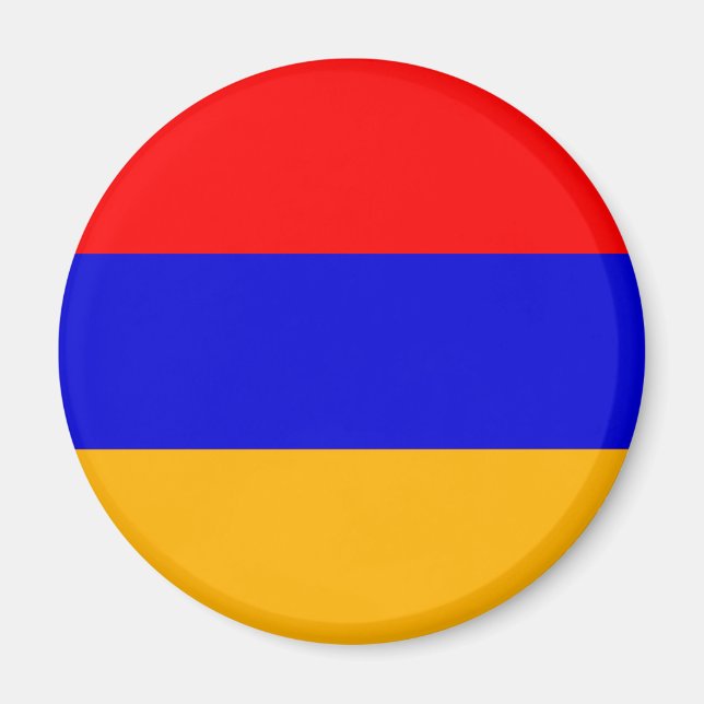 Armenia National Flag Magnet (Front)