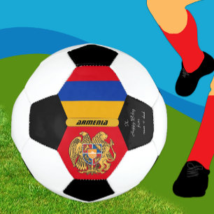 Armenia Personalised, Flag, Photo Soccer Ball