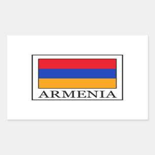 Armenia Rectangular Sticker