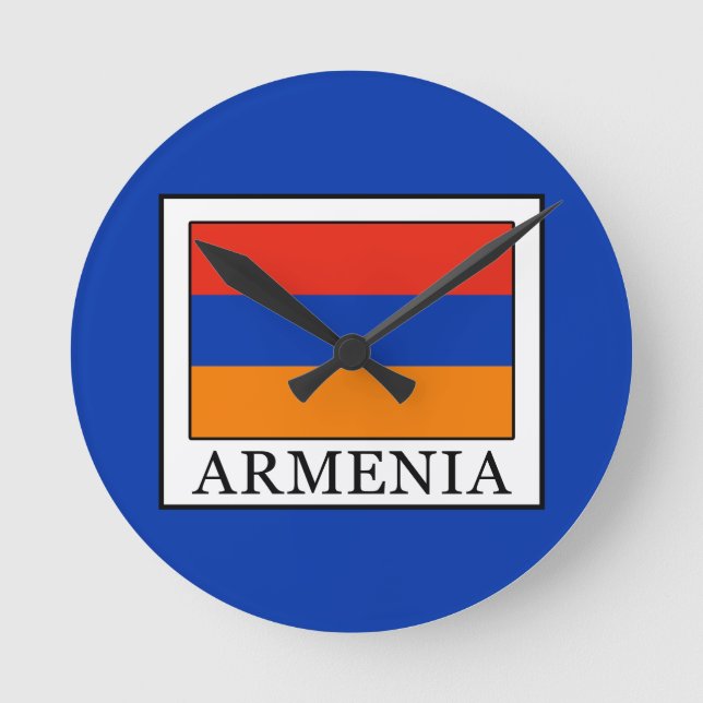 Armenia Round Clock (Front)