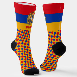 Armenia Socks, Armenian flag fashion / sports Socks