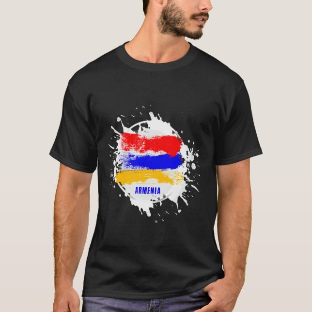 Armenia Splash T-Shirt (Front)