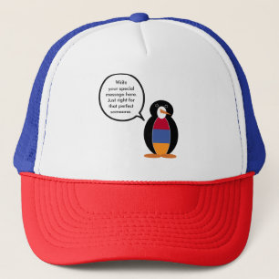 Armenia Talking Ms Penguin Personalised Trucker Hat