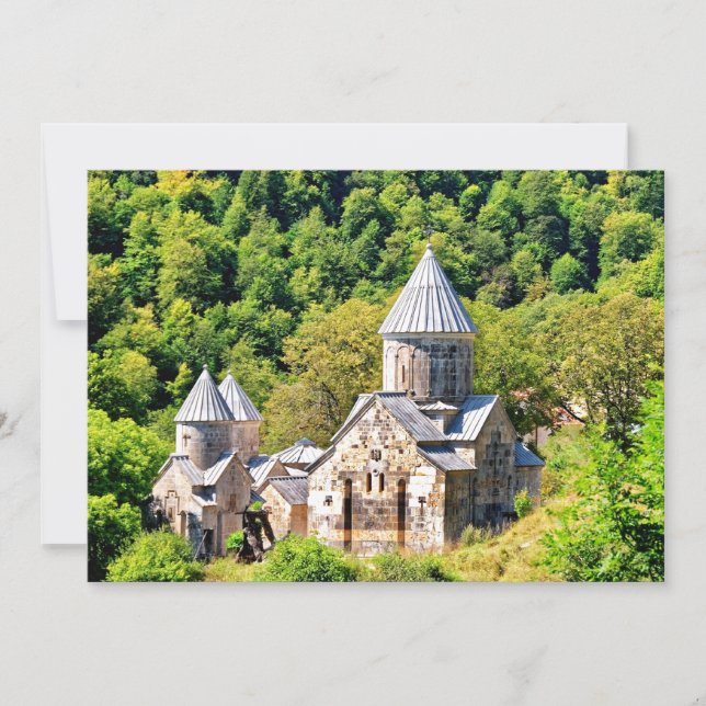 Armenia - The Monastery of Haghartsin, Dilijan Card (Front)