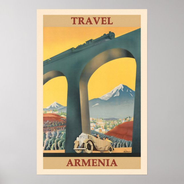 Armenia vintage poster (Front)