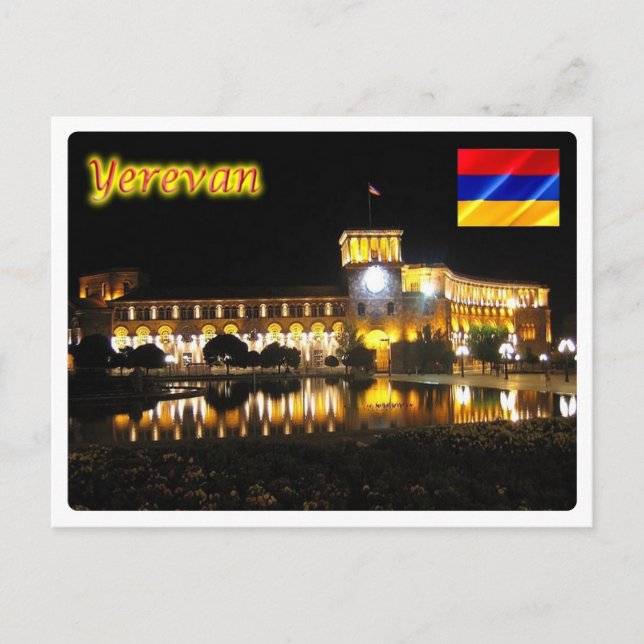 Armenia -  Yerevan - Republic Square - Postcard (Front)