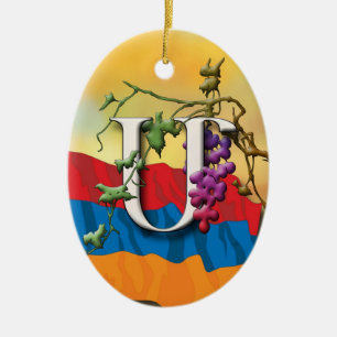 Armenian Alphabet Initials 'Men' Ornament