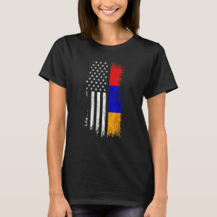 Armenian American Flag   Pride Armenia USA Tees