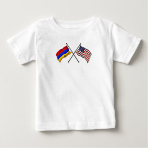 Armenian American Flags T-Shirt