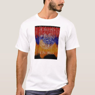 Armenian Coat of Arms 100 Years Stronger T-shirt