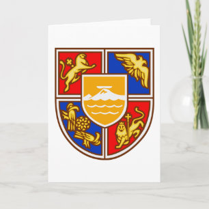 Armenian Coat of Arms Heritage & Symbols Card