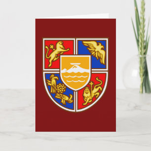 Armenian Coat of Arms Heritage & Symbols Holiday Card