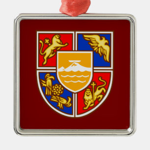 Armenian Coat of Arms Heritage & Symbols Metal Tree Decoration