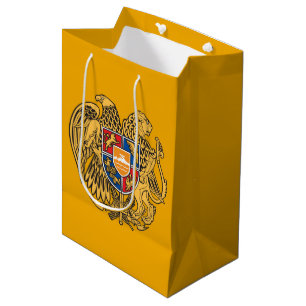 Armenian coat of arms medium gift bag