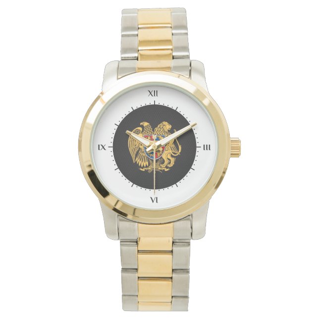 Armenian coat of arms watch (Front)