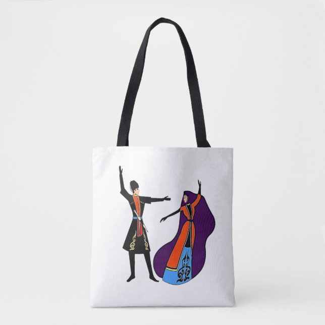 Armenian Dancers Tote Bag (Front)